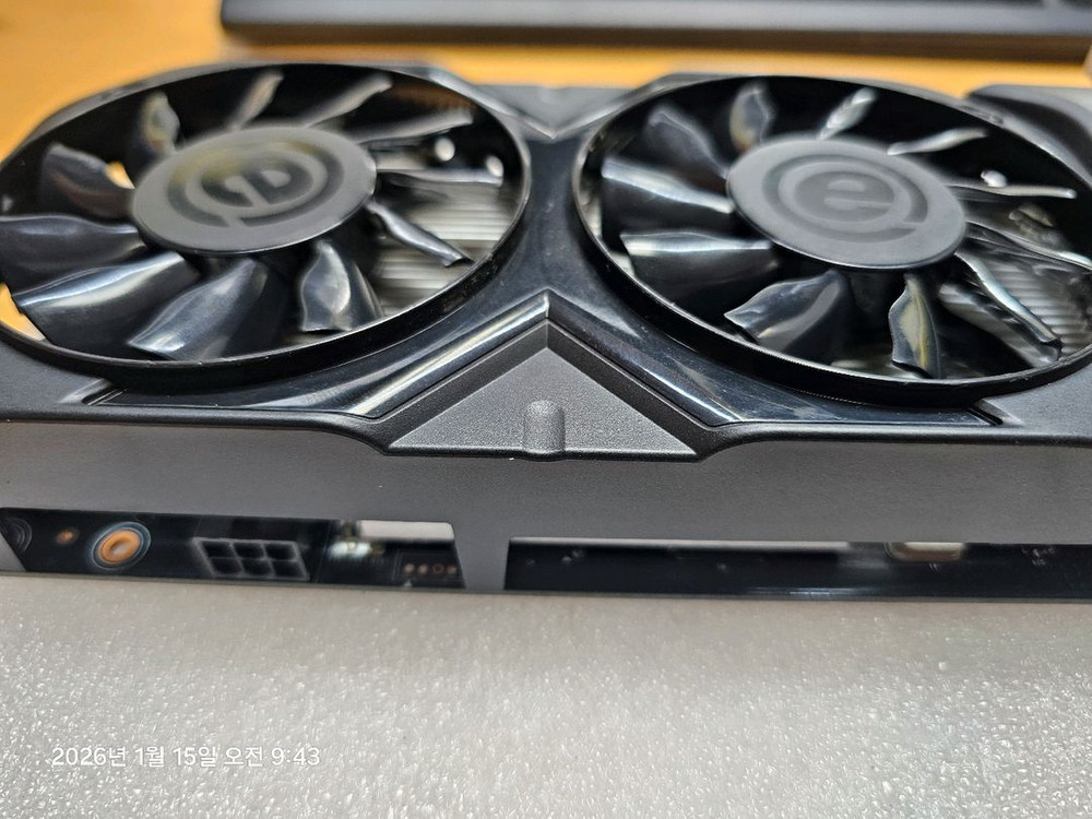 이엠텍사의 GTX 1050 ti 듀얼팬 그래픽카드--1