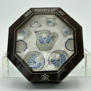 독일 로이터 포셀린 빈티지 미니어처 도자기 세트 .305