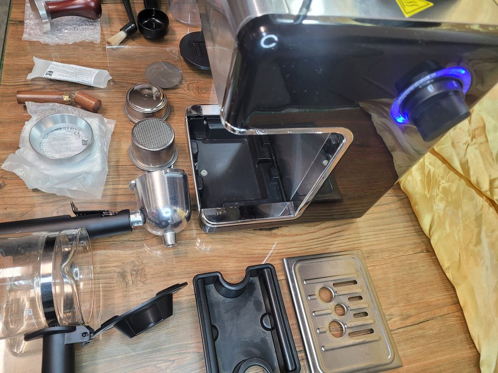 MR바리스타+러셀홉스 홈카페 에스프레소머신 풀세트 그라인더 커피메이커 이미지