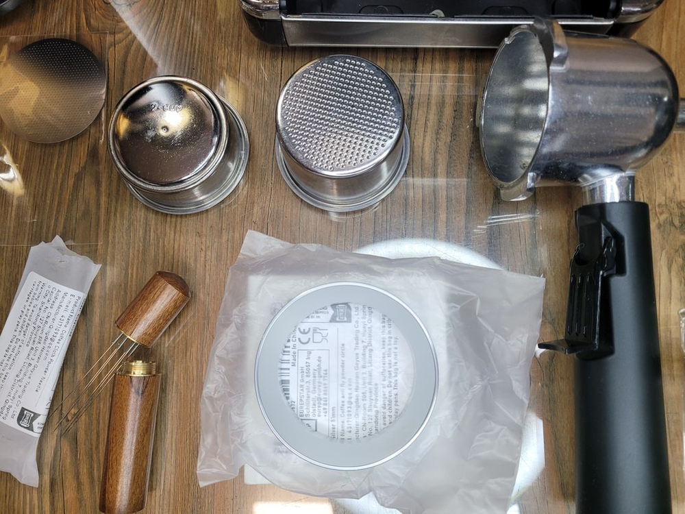 MR바리스타+러셀홉스 홈카페 에스프레소머신 풀세트 그라인더 커피메이커 이미지