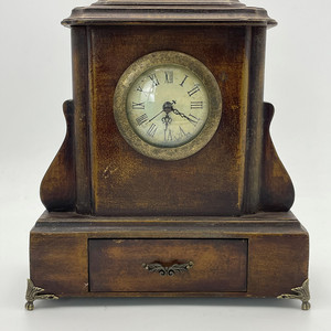 엔틱 빈티지 탁상서랍 시계 .315