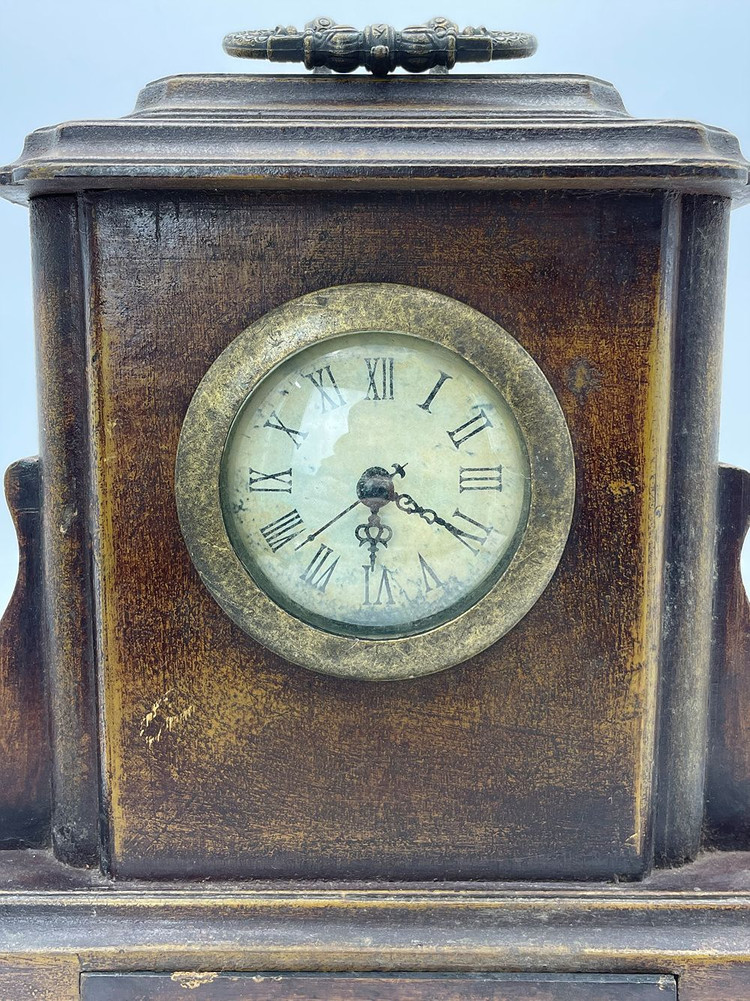 엔틱 빈티지 탁상서랍 시계 .315--7