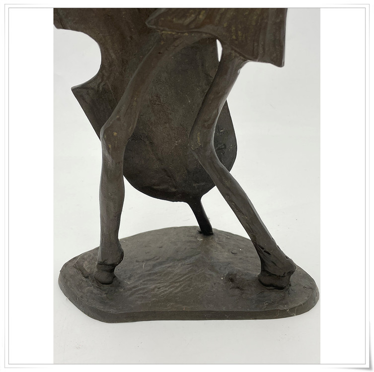 콘트라베이스 연주자 동상 조형물 오브제 .316--7