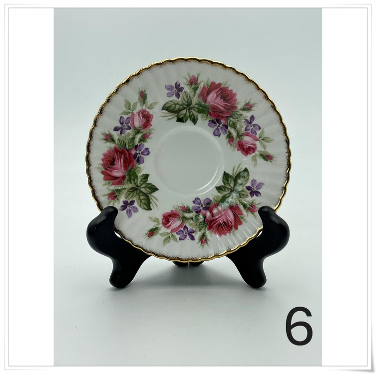 각종 수입 찻잔 소서들 단품 떨이 6~11--1