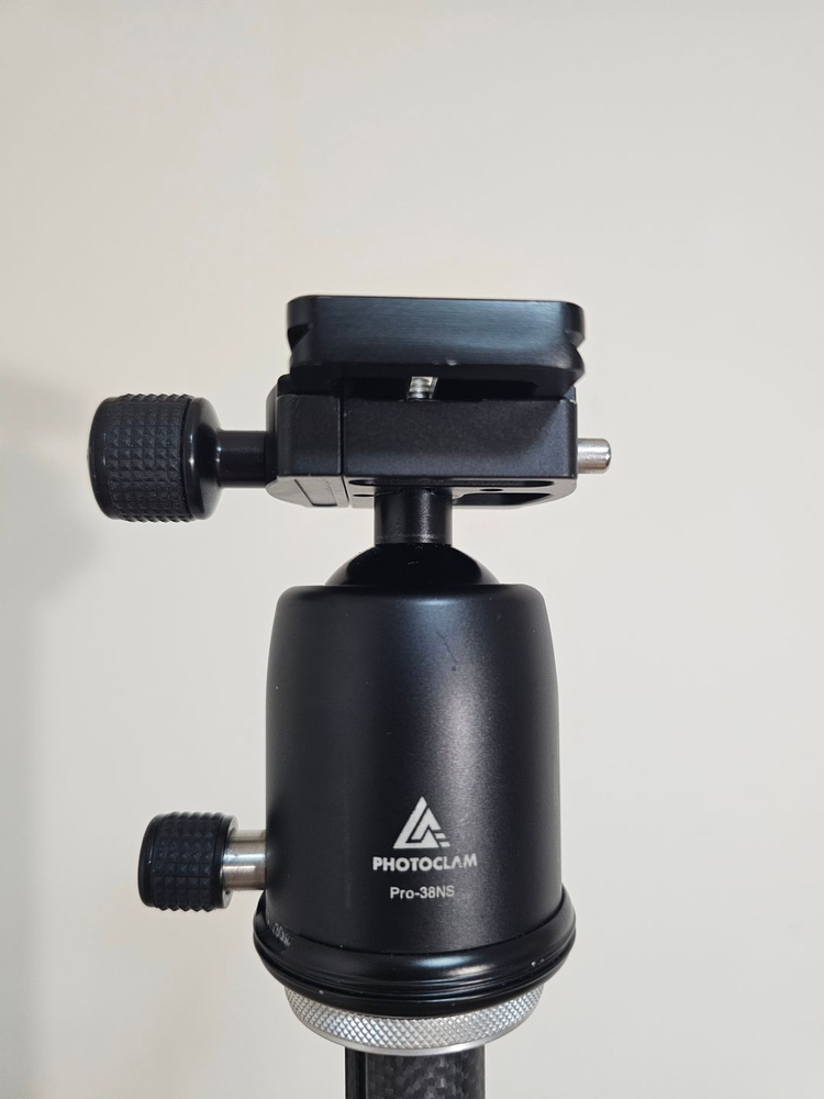 포토클램 PTC-1645M 마이스터 카본 삼각대(방수, 경량), 볼헤드, 삼각대케이스 포함--8