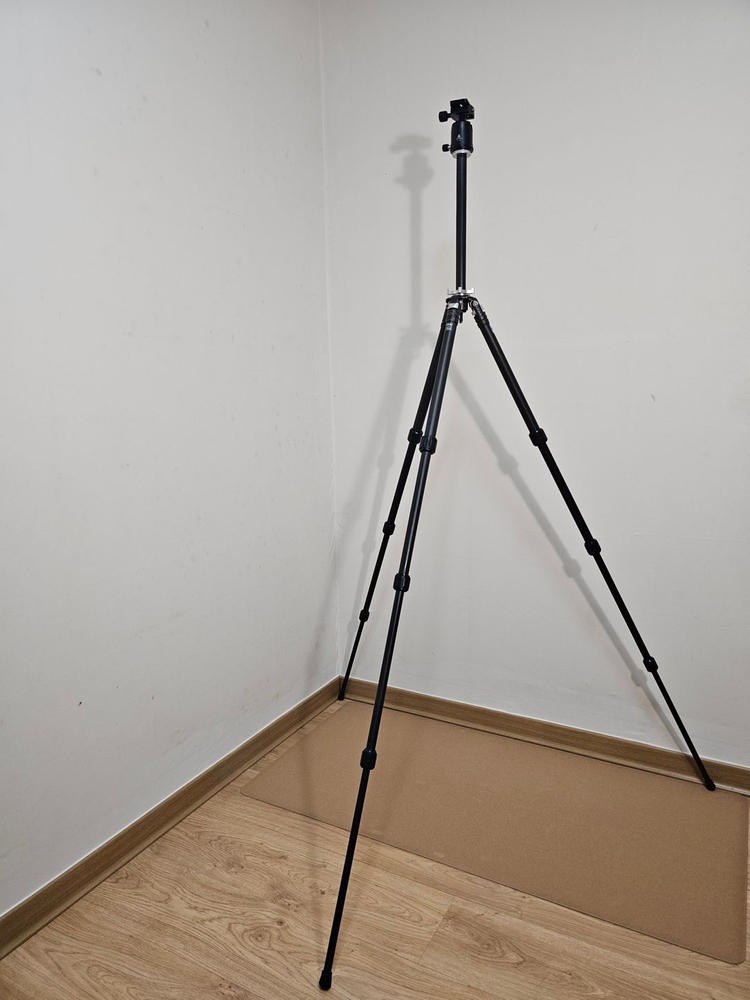 포토클램 PTC-1645M 마이스터 카본 삼각대(방수, 경량), 볼헤드, 삼각대케이스 포함--7