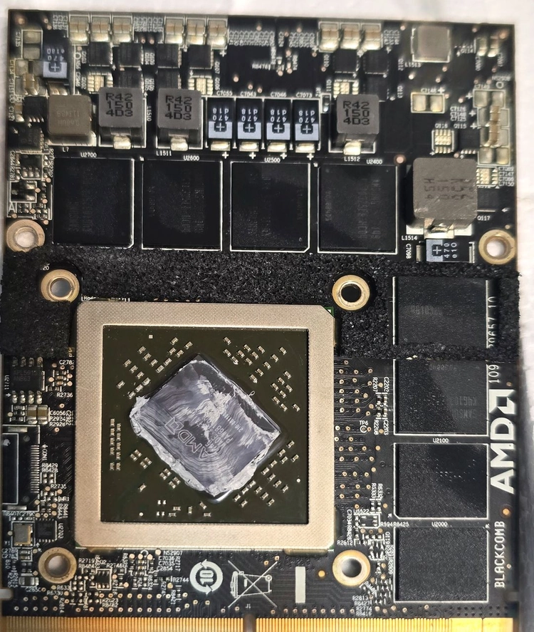 HD6970M 그래픽카드 iMac 1312 2011 27인치 이미지