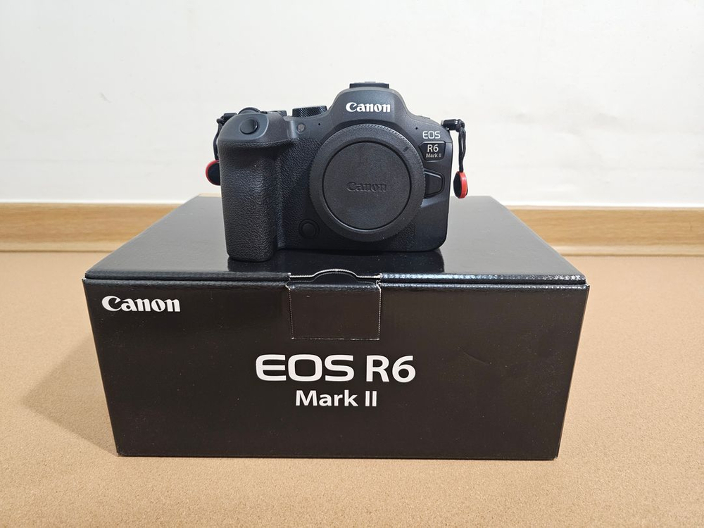 캐논 EOS R6 Mark II 미러리스 카메라(초초초 민트급)--3