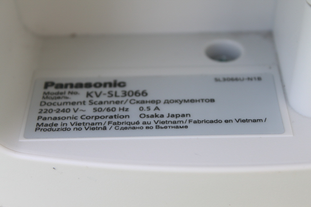파나소닉 고속 양면스캐너 A4 연속용지 사용가능 스캐너 KV-SL3066 ADF 평판 사용가능--5