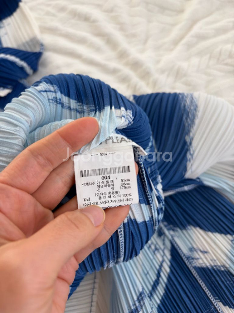 플리츠플리즈 스카이 튜닉셔츠 4--1