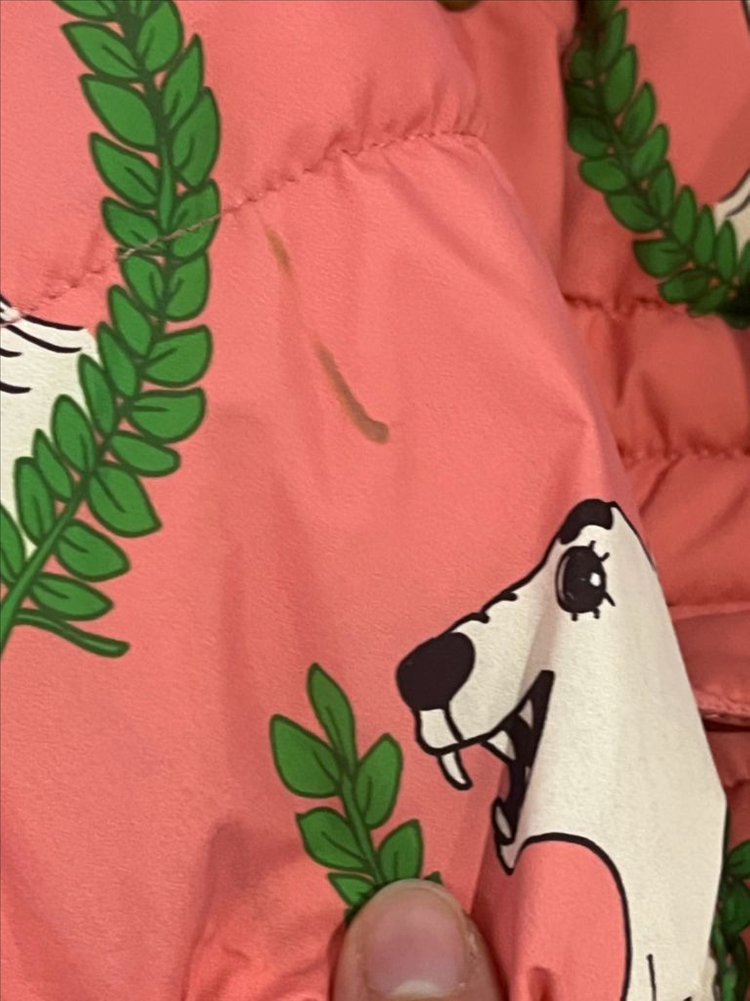 미니로디니 곰돌이 패딩 92/98--1