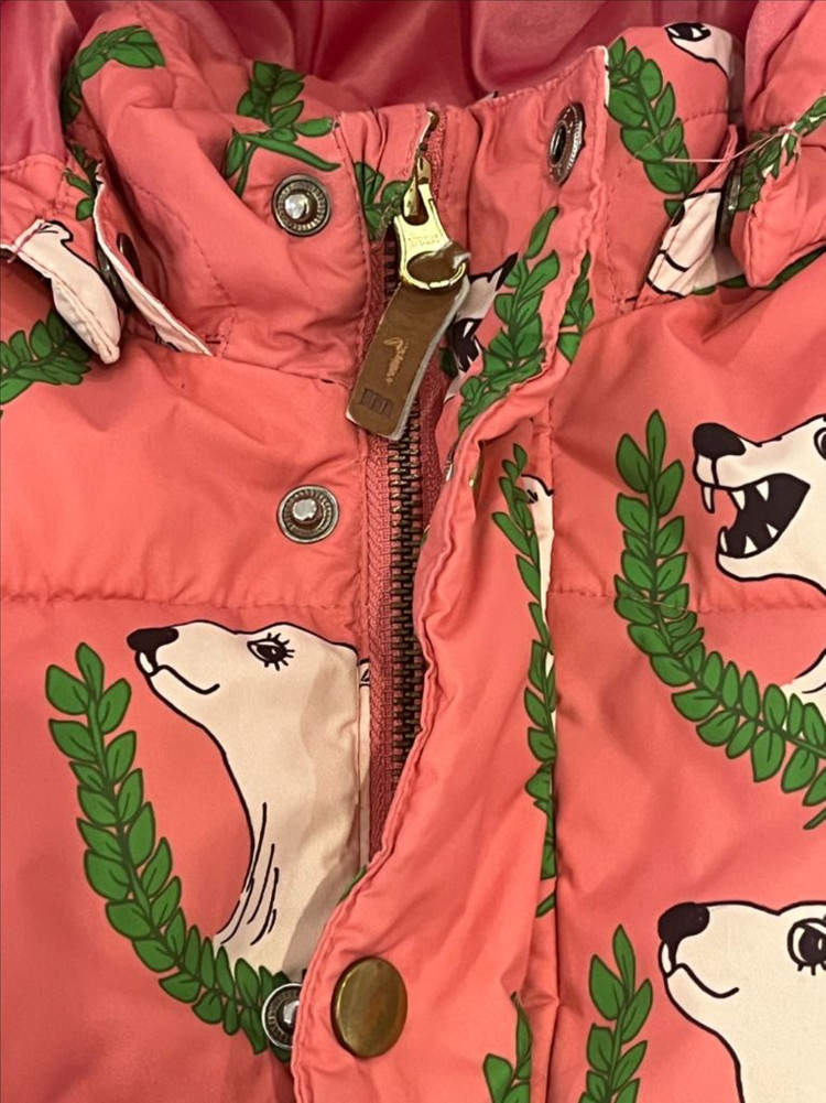 미니로디니 곰돌이 패딩 92/98--3