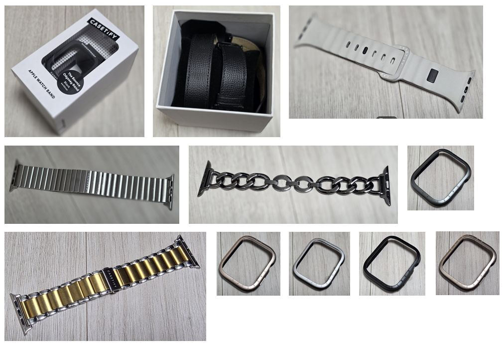 애플워치7 에르메스 45mm 스테인레스 LTE최저가로 판매합니다 (정품스트랩 다수 포함) 이미지