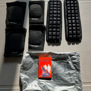 군인 필수템 머드맨 어깨 무릎 팔꿈치 보호대 세트 물집 방지패드 포함