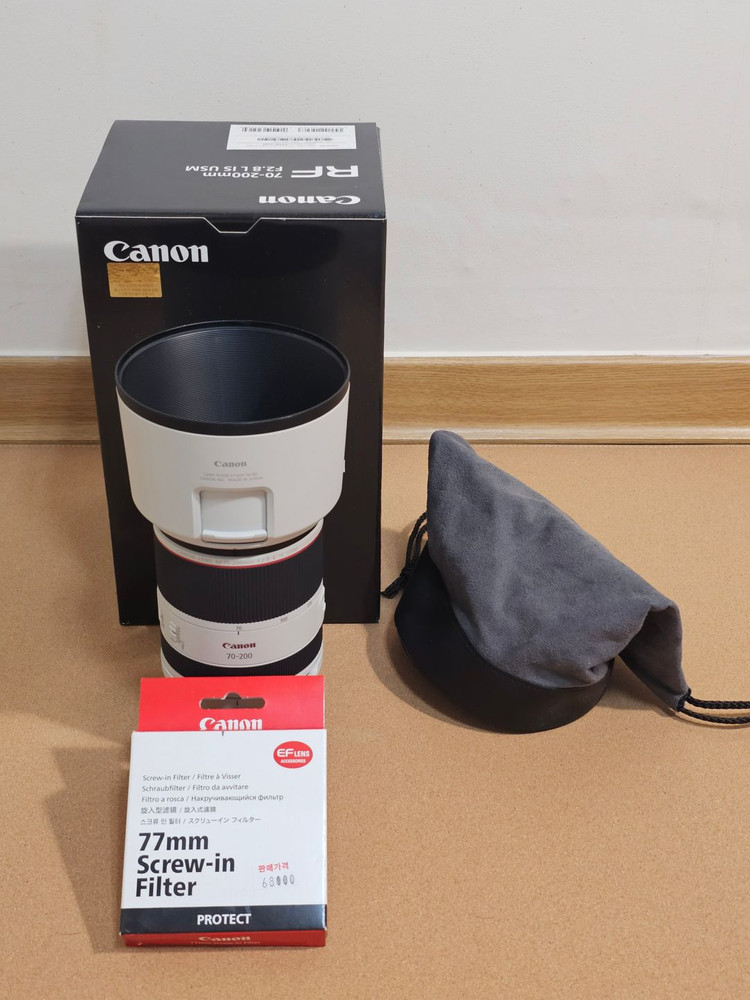 RF 70-200mm F2.8 L IS USM 렌즈(초초초민트급)--5