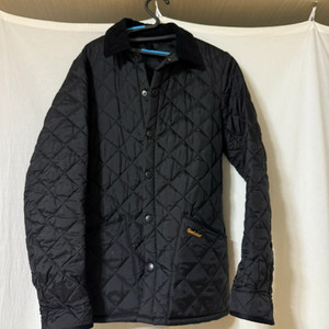 바버 퀼팅 자켓 블랙 색상 XS