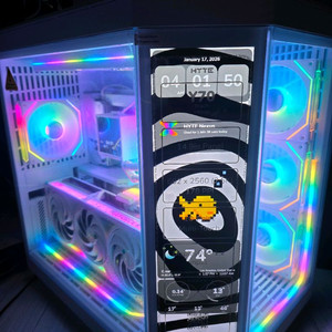 라이젠7 9800X3D RTX5080 Y70터치신품PC 이미지