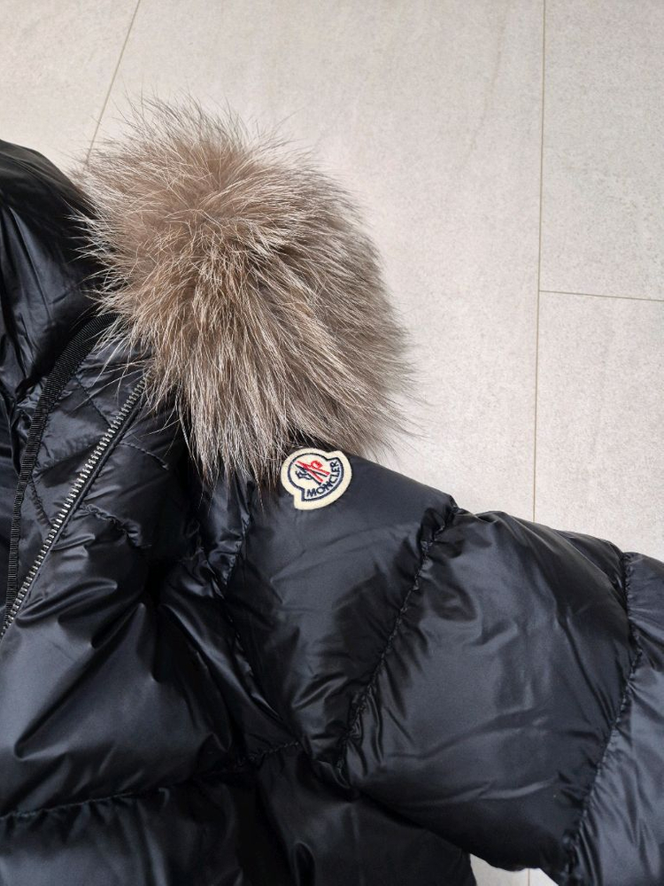 몽클레어 보에드 폭스퍼 리얼퍼 3사이즈 블랙(마지막) 이미지