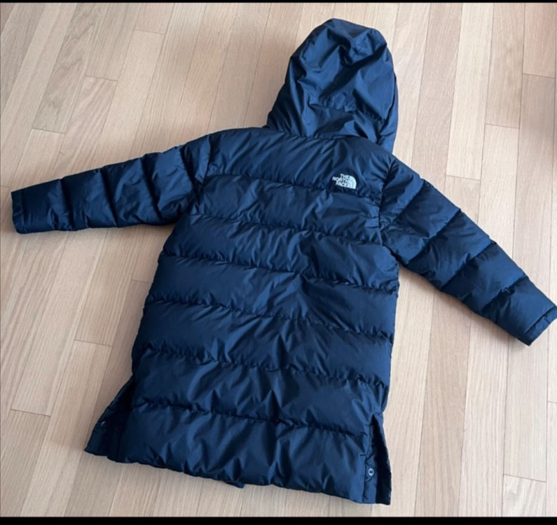 노스페이스 키즈 구스 롱패딩 130--1