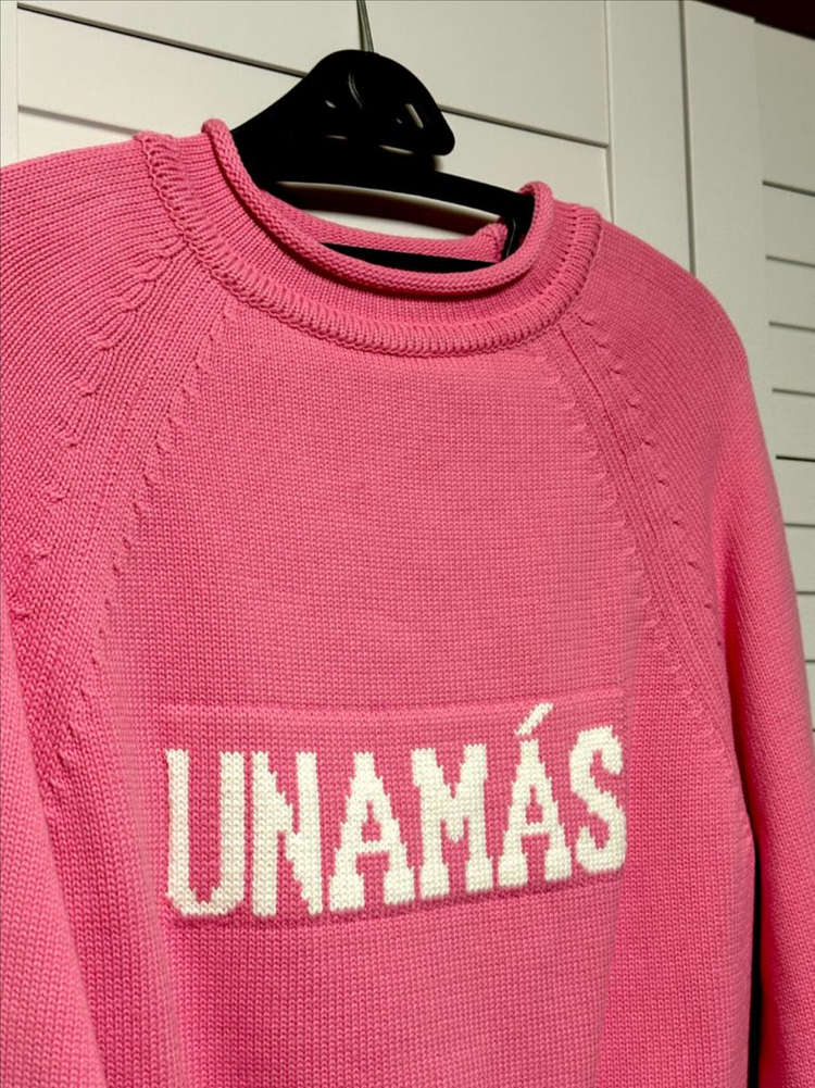 #새상품 : 국내제작 유네네 봄니트 핑크--1
