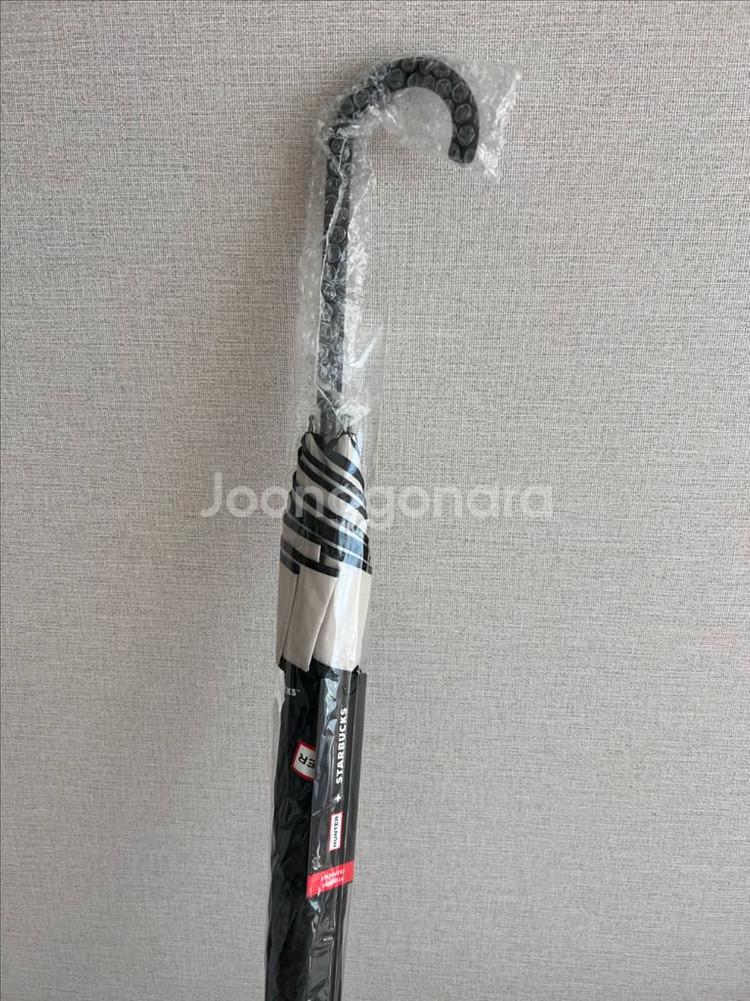 [새상품] 스타벅스 헌터 콜라보 장우산 (블랙)--1