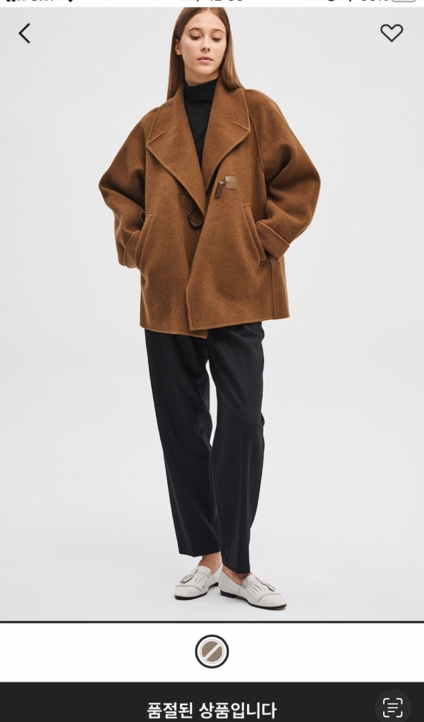 타임 토글버튼 코트--2