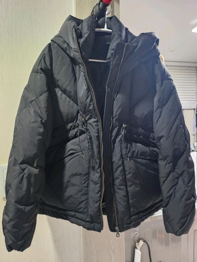 지컷 구스다운 패딩 점퍼--3