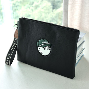 말본 블랙 골프가방 파우치백 클러치백 이미지