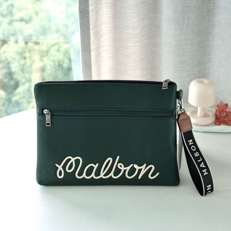 말본 블랙 골프가방 파우치백 클러치백 이미지