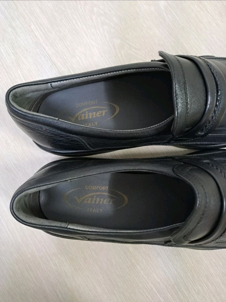 (정품) ITALY 이태리 바이네르 발편한 소가죽 남성 남자 정장구두 신사화 정장화 캐쥬얼화 컴포트화 수제화 로퍼 이미지