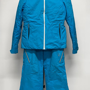 스파이더 여성 스키복 M 사이즈 블루