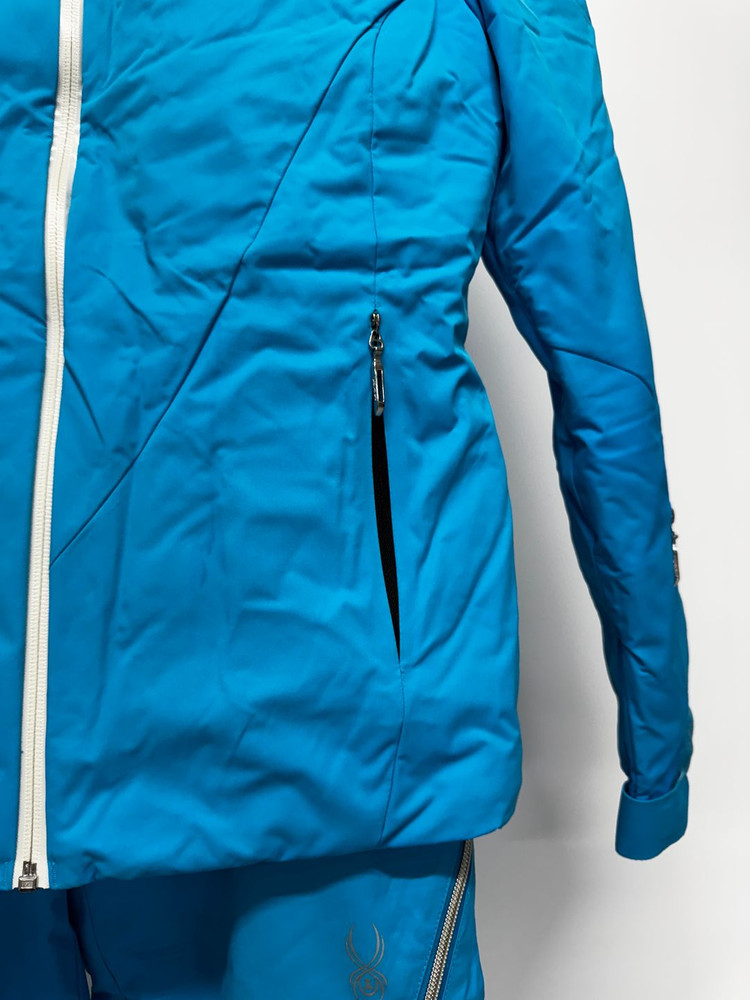 스파이더 여성 스키복 M 사이즈 블루 이미지