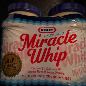 코스트코 미라클 휩 팝니다