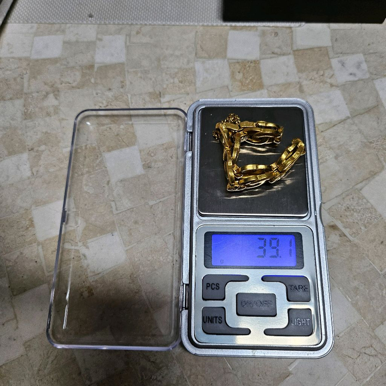 순금10돈팔찌--2