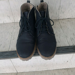 검정색 남성 부츠