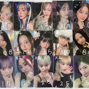 르세라핌 포카 양도 홍은채 허윤진 김채원 카즈하 사쿠라 굿즈 엠투유 위버스 사웨 이미지