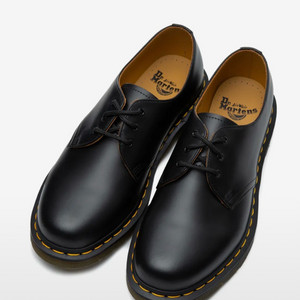 닥터마틴 1461 3홀 블랙 스무스 260