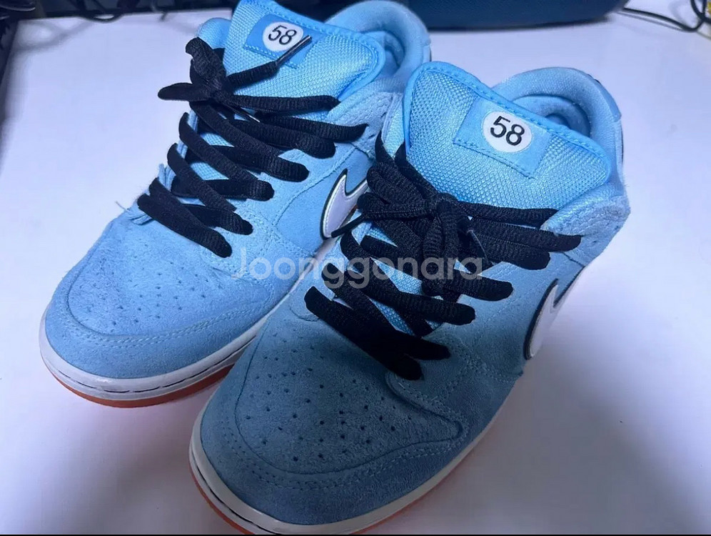 (270) 나이키 SB 덩크 로우 프로 블루칠--3