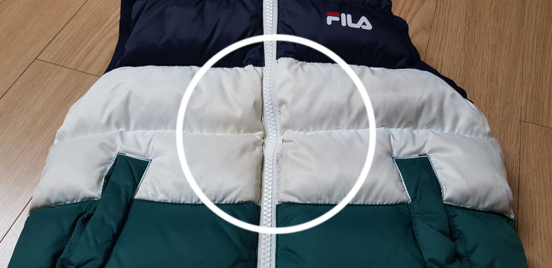 휠라키즈 비엘라 리버서블 다운 베스트, 양면조끼--8