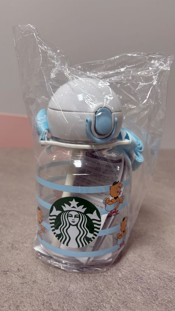 스타벅스 베베드피노 물병--1