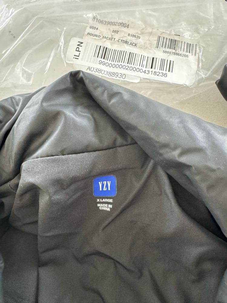 이지 갭 라운드 자켓 블랙 XL--2