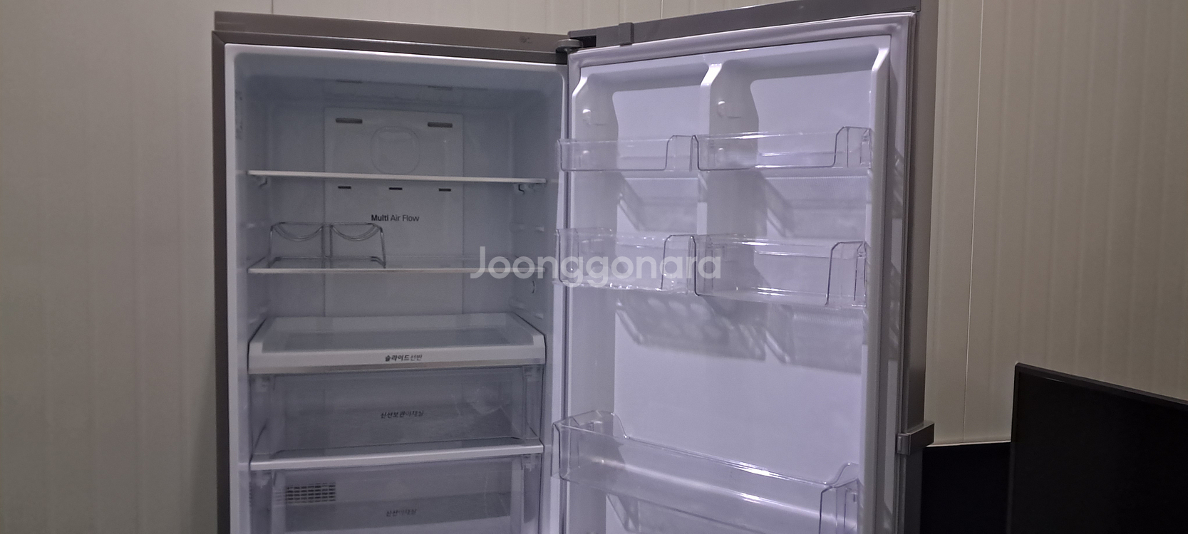 1599 엘지 452L 2도어냉장고(메탈)--5