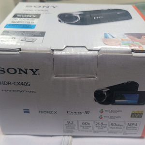 소니 디지탈캠코더 cx405. 신품동일수준 팝니다.
