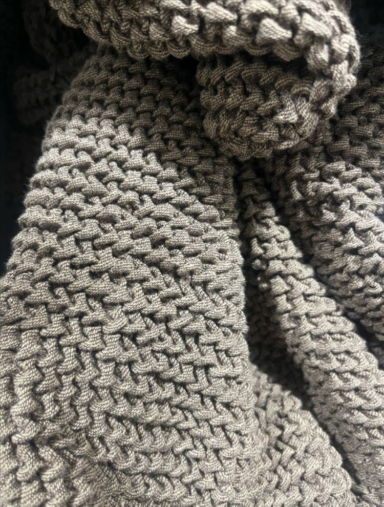 4인용 소파커버 브라운 이미지