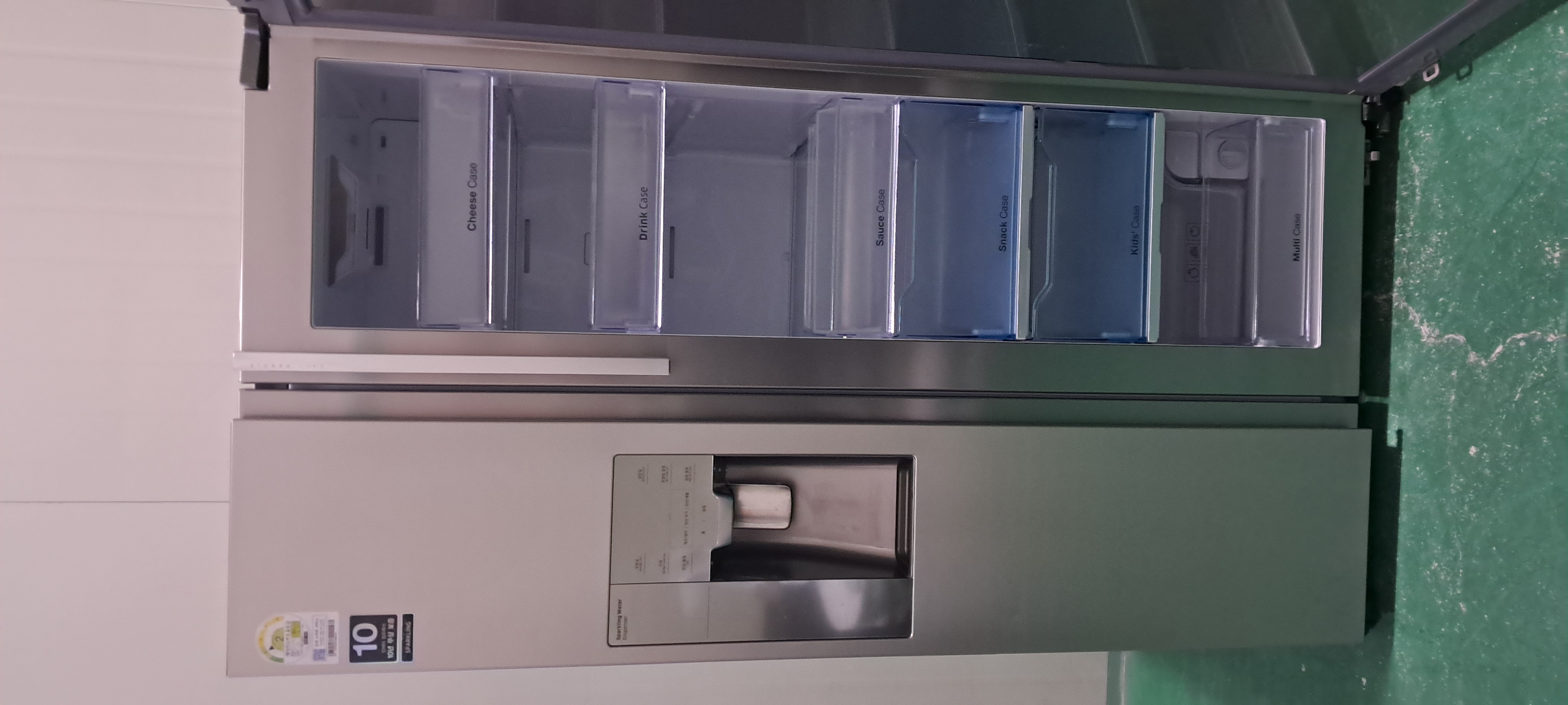 1595 삼성 785L 2도어 정수기양문형냉장고(메탈)--3