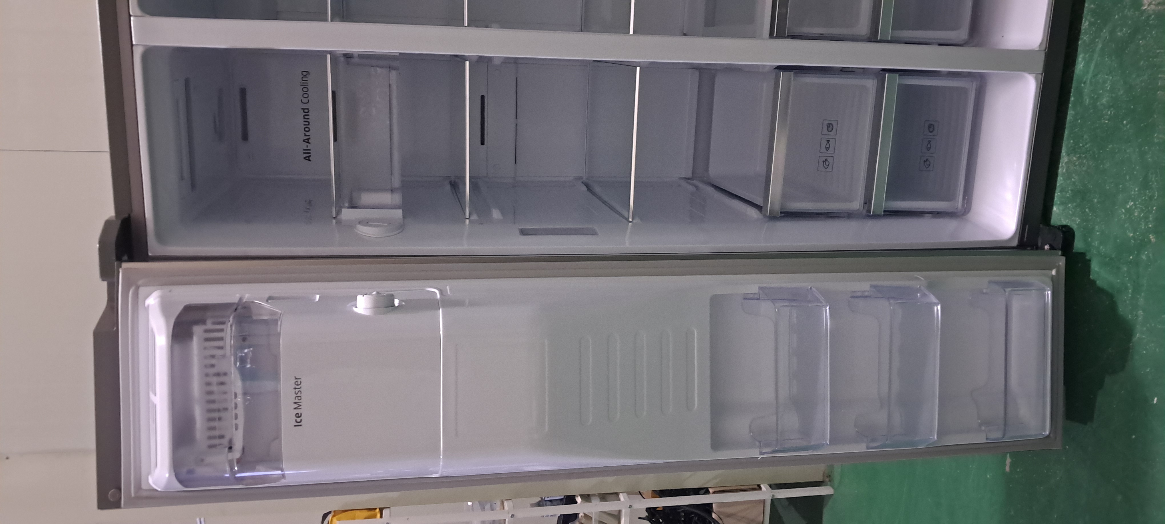 1595 삼성 785L 2도어 정수기양문형냉장고(메탈)--6