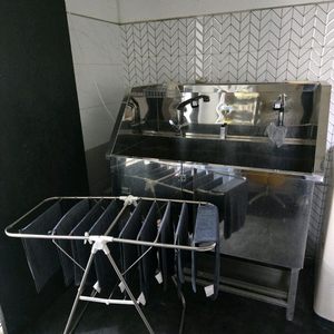 업소용 스테인리스 싱크대 세트 이미지