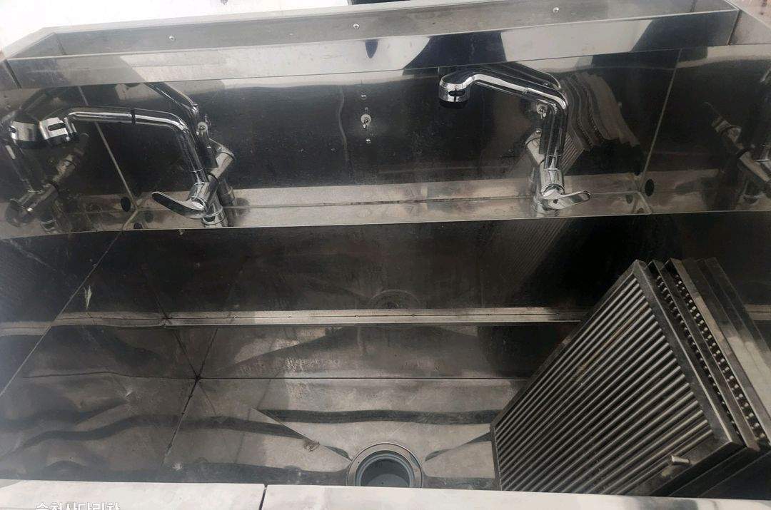 업소용 스테인리스 싱크대 세트 이미지
