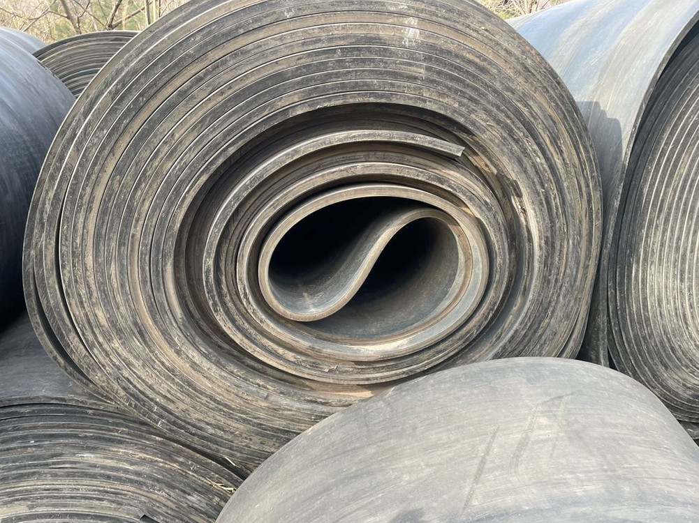 중고고무판 중고고무벨트 컨베어벨트 컨베이어벨트 이미지