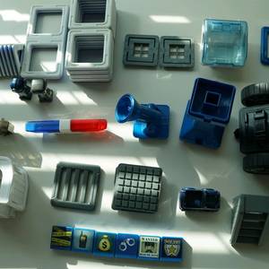 맥포머스] 어메이징 폴리스 세트(50p)(중고품)